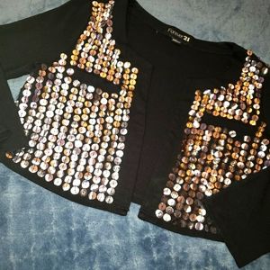 Forever 21 half cardigan